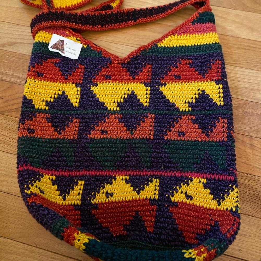 Bnwt Mayan weavers purse